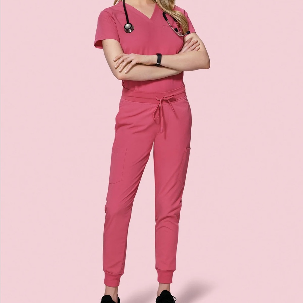 Mandala Pink Women's Scrub Set
